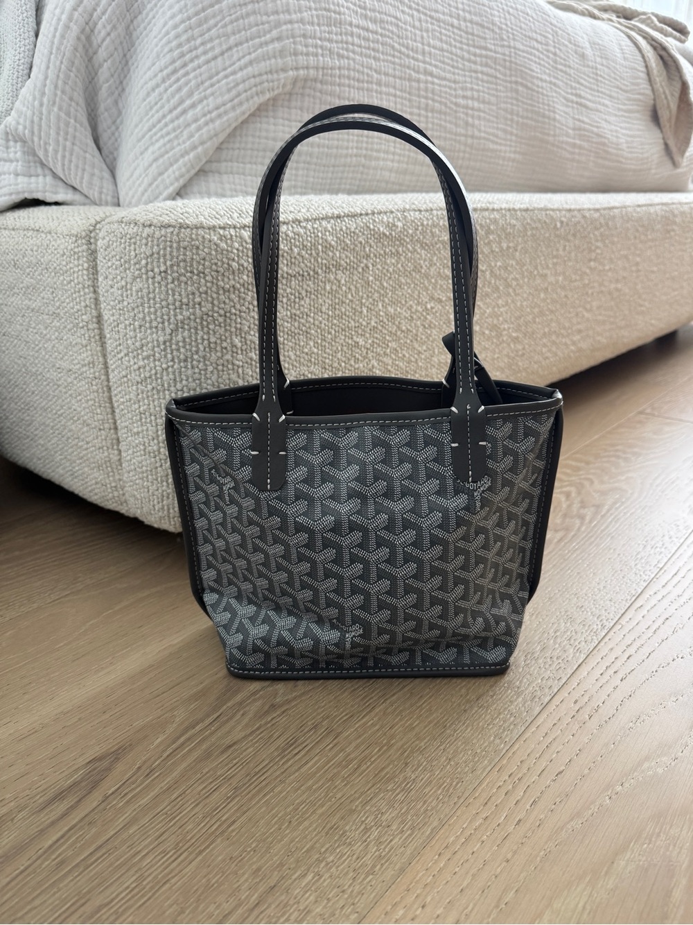 Gray Anjou Mini Bag